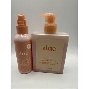 Dae Hair Desert Detox Shampoo 10 Oz & Mirage Mist Leave-In Conditioner  5 oz